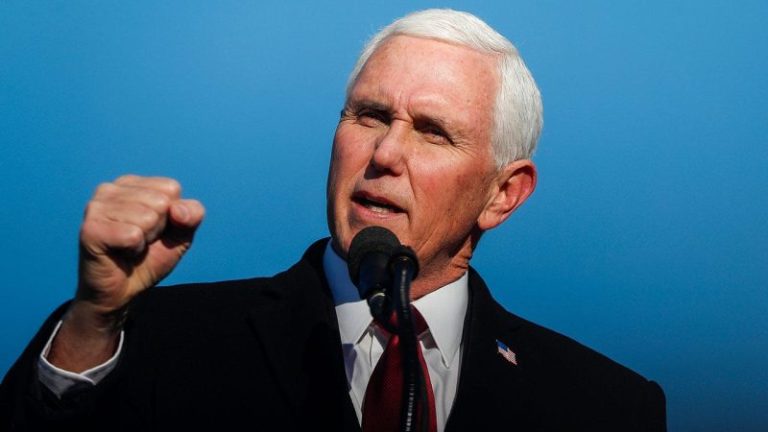 Mike Pence responds to question regarding former President Trump’s possible arrest