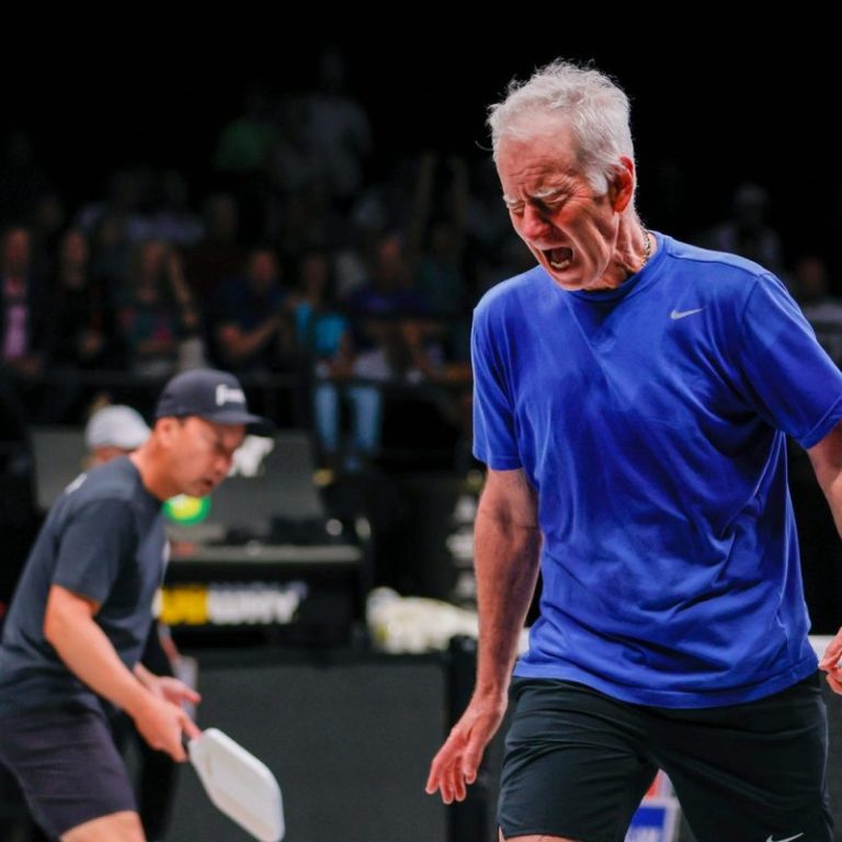 McEnroe, Agassi, Graf shine during first Pickleball Slam on ESPN