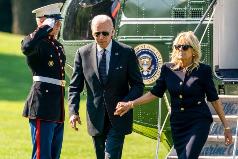 Bidens report adjusted gross income of $579,514