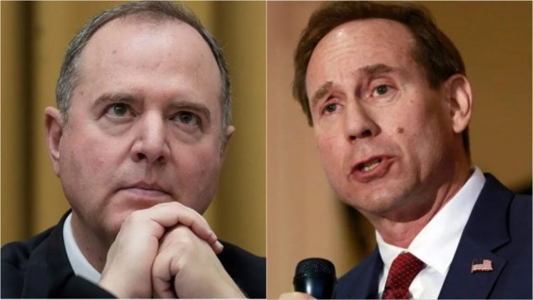 Schiff blasted by GOP opponent for calling censure a badge of honor: ‘He’s a national disgrace’