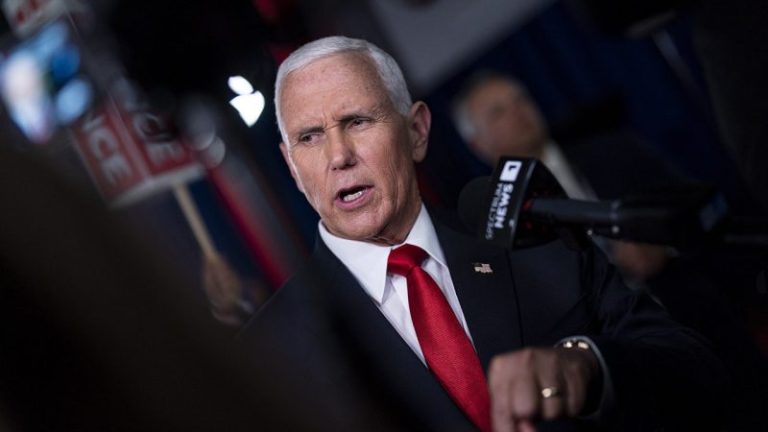 Pence sidesteps on supporting Trump if convicted, says Biden too ‘has trampled on the Constitution’