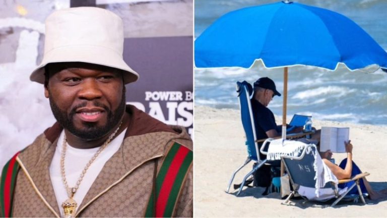 50 Cent rips Biden for Delaware beach trip amid Israel-Hamas war: ‘We got some real s— going on’