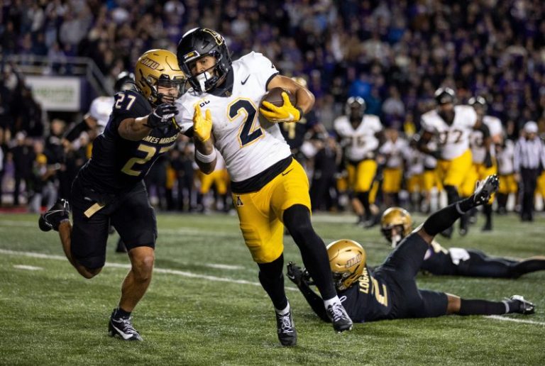 Appalachian State ends James Madison’s unbeaten run with OT win