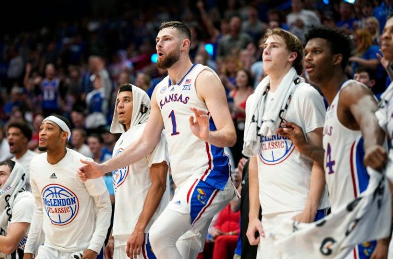 Kansas still No. 1, Gonzaga enters top 10 of men’s basketball poll