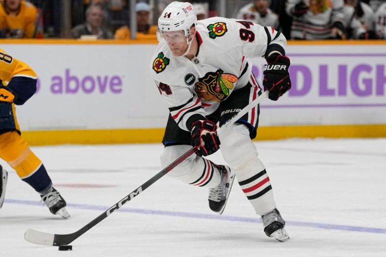 Blackhawks cut ties with veteran player for ‘unacceptable’ conduct
