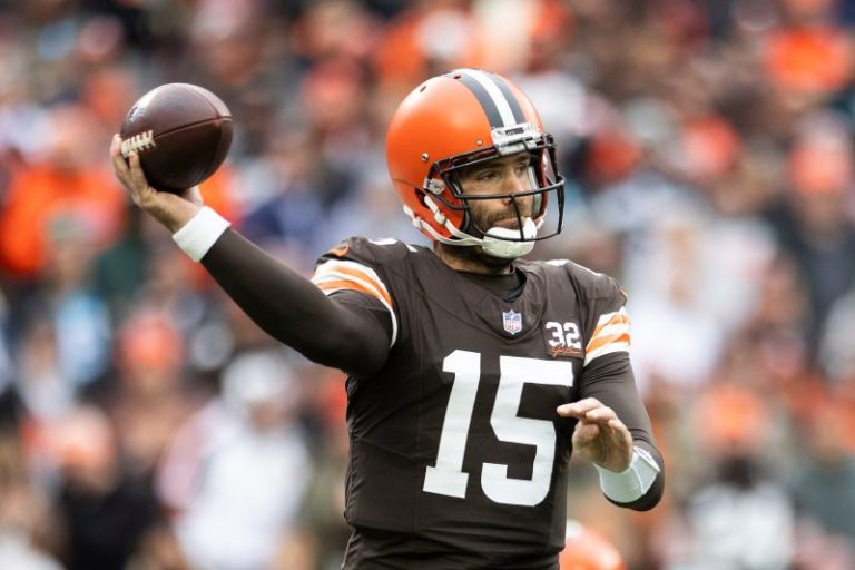 Flacco named Browns starting QB for rest of season after beating Jaguars