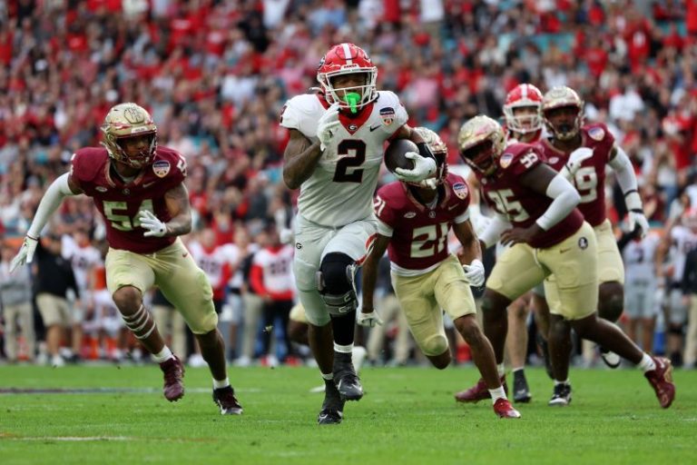Orange Bowl turns into laugher as Georgia pummels Florida State