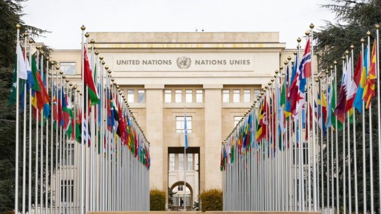 Outrage as UN-Palestinian exhibition uses murdered Israeli child’s image as a Palestinian civilian casualty