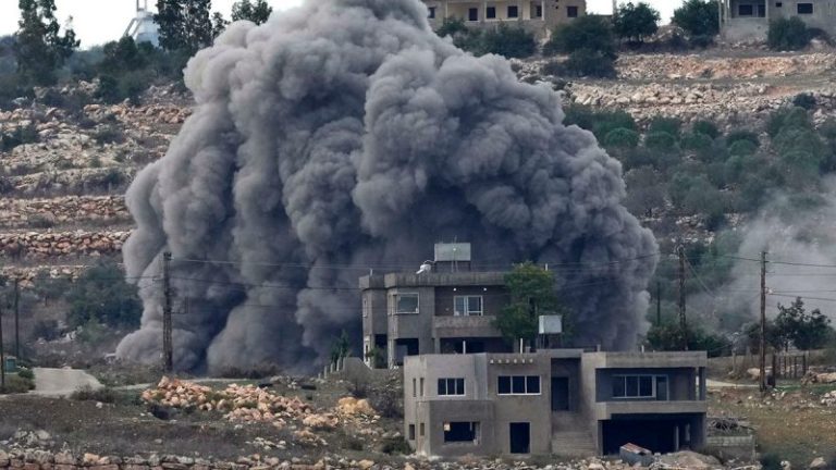 Israel launches 10,000th airstrike against Hamas, as Palestinians seek shelter in crowded southern Gaza
