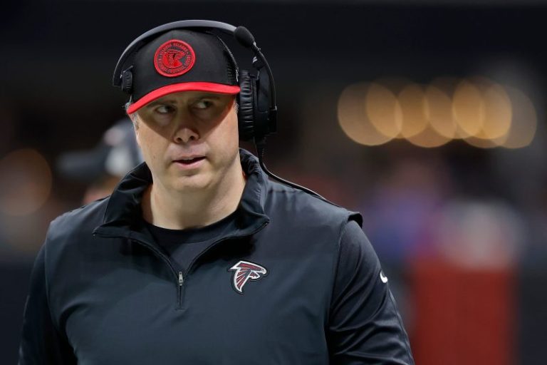 Falcons fire coach hours after season-ending blowout loss