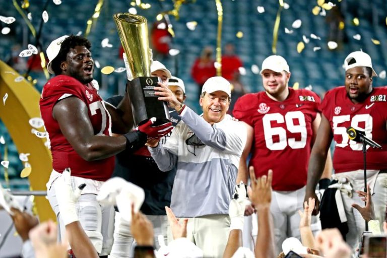 How Nick Saban won his seven national college football titles