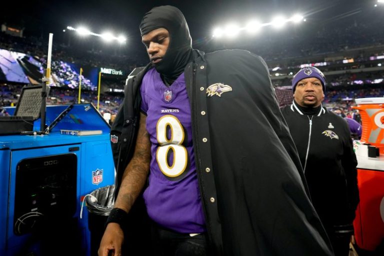 Lamar Jackson can’t hide disappointment after stumbling against Chiefs