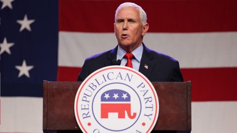Mike Pence’s think tank pushes back on JD Vance’s ‘impeachment time bomb’ claim in foreign aid package