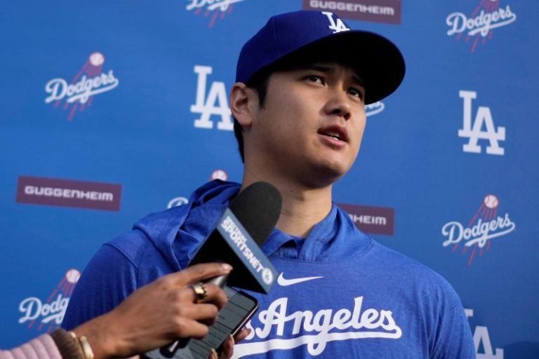 $700 million man Ohtani makes debut at Dodgers spring training