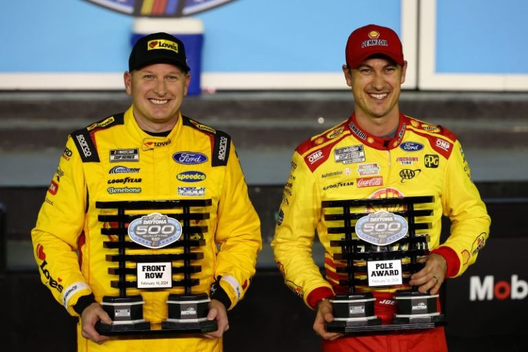 Joey Logano wins pole for 2024 Daytona 500