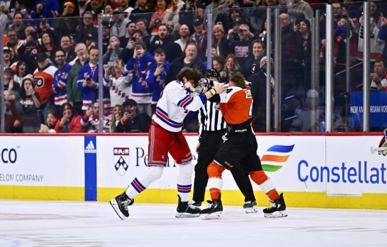 WATCH: Rangers rookie has epic fight, gets ‘ugliest’ winning goal