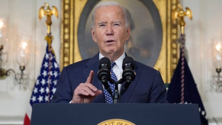 Speaker Johnson slams ‘desperate’ Biden after calling GOP ‘worse’ than segregationists at fundraiser