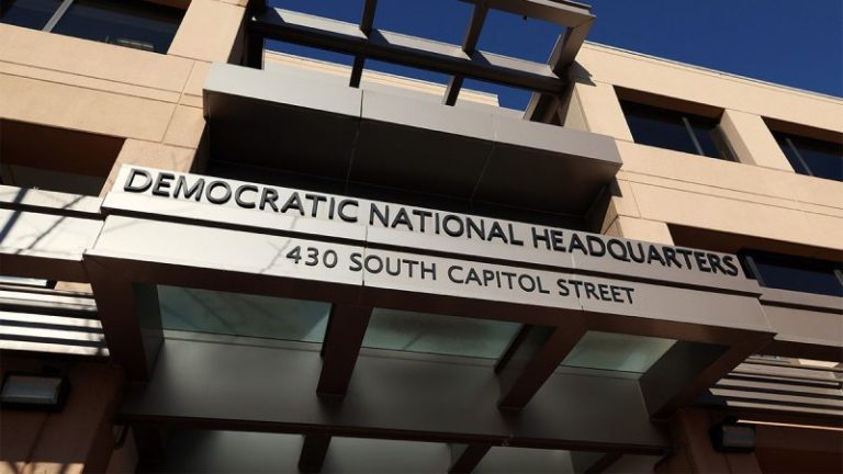 Democrats hold vast fundraising advantage as Republicans face cash problems, disarray in crucial swing states