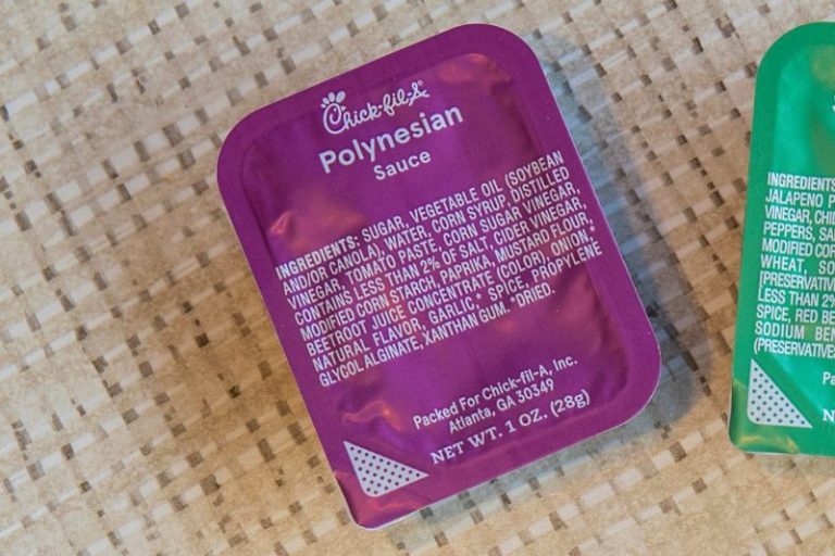 Chick-fil-A asks customers to throw out Polynesian sauce packets over allergen concerns