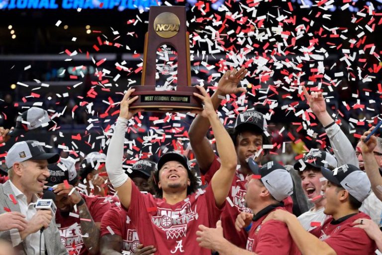 ‘Penciled in history’: Alabama revels in first Final Four berth