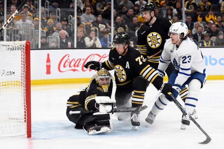 Maple Leafs stay alive as Bruins stumble in overtime of Game 5 again