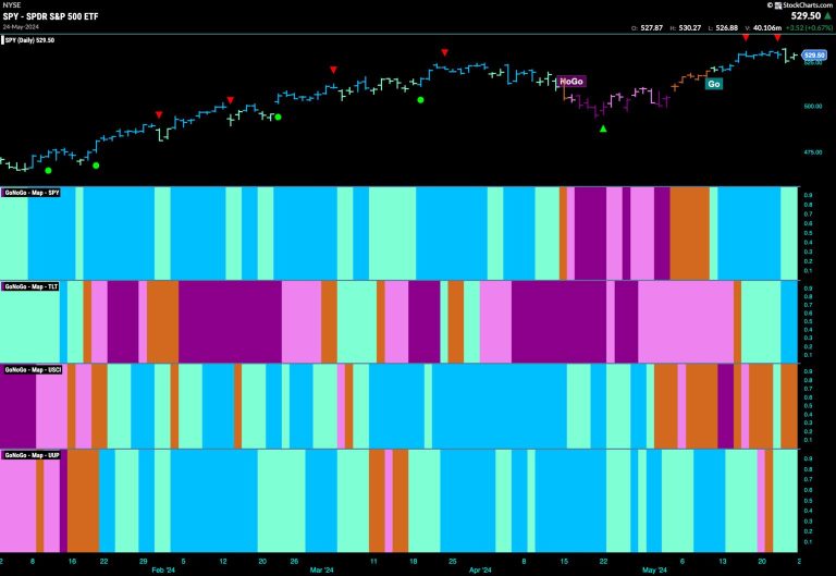 EQUITIES REMAIN IN “GO” TREND WITH SPARSE LEADERSHIP FROM TECH AND UTILITIES