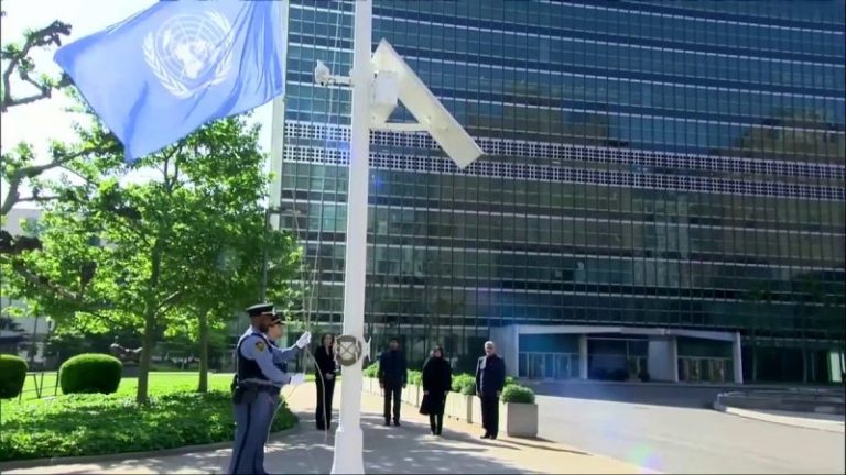 Critics slam UN after it lowers flag to half-staff in honor of ‘mass murderer’ Iranian president