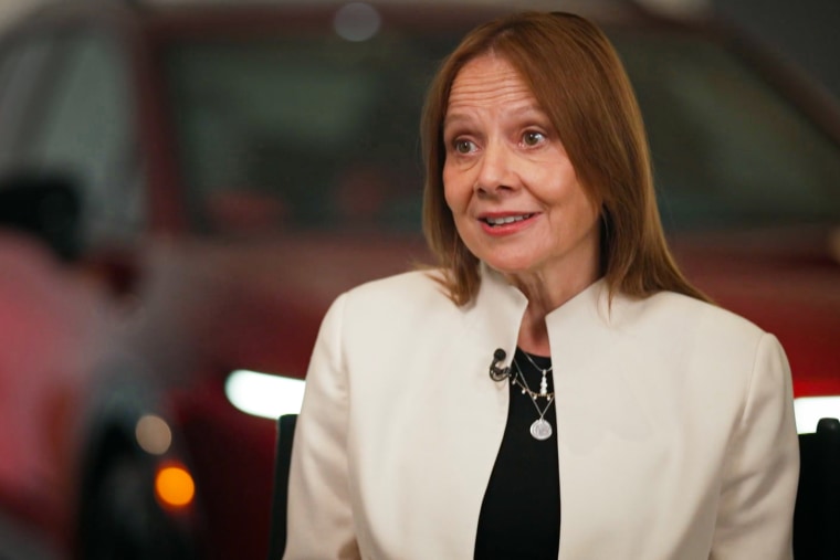 GM CEO says commitment to all-electric fleet remains firm despite industry-wide sales slowdown