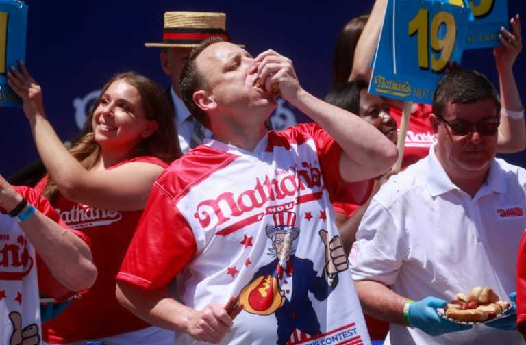 Joey Chestnut eyes Nathan’s contest on July 4th despite ban