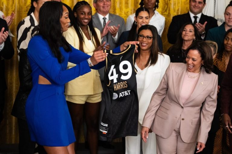 Players in the WNBA could be powerful allies for Kamala Harris