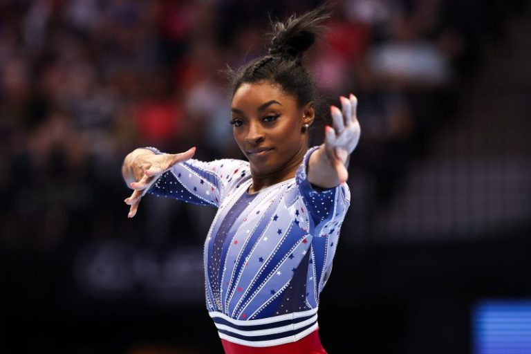 See all the Simone Biles highlights from U.S. gymnastics trials