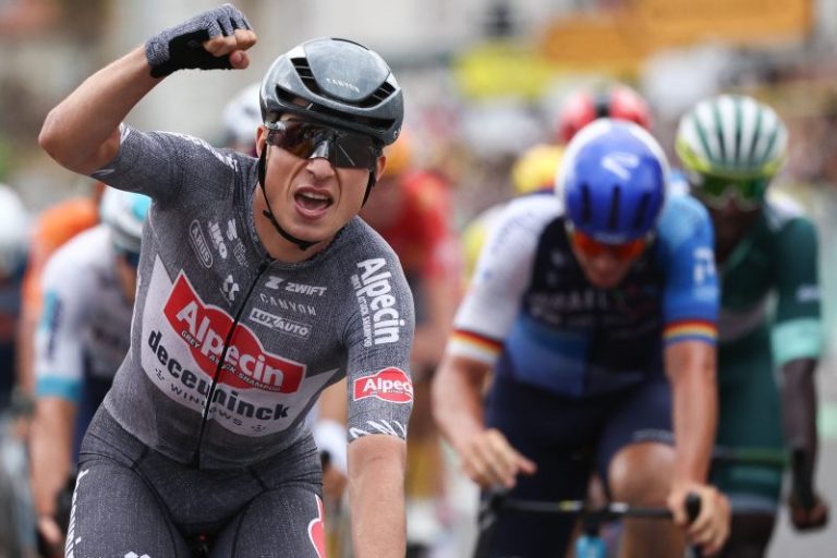 Belgian wins Stage 13 of Tour de France, avoids finish-line crash
