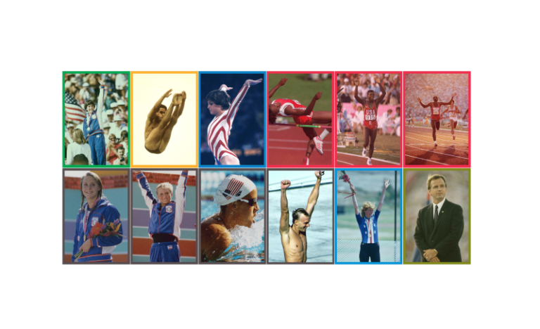 These were the American medalists of the 1984 Olympics