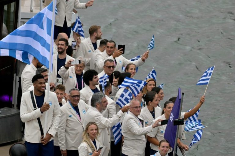 NBA superstar makes Olympic history as Greece’s first Black flagbearer