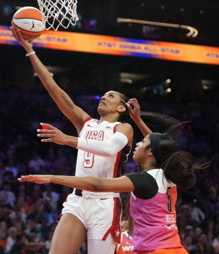 A’ja Wilson, Breanna Stewart embrace roles on USA women’s team