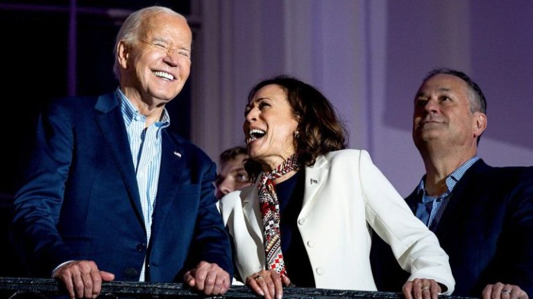 Harris claims Biden fit to continue in office, despite more than 80 documented encounters in past year