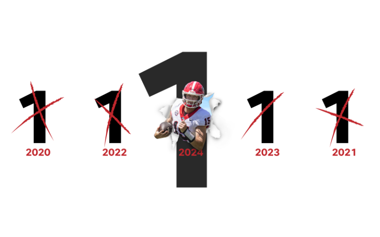 Can Georgia finish No. 1? See what history says