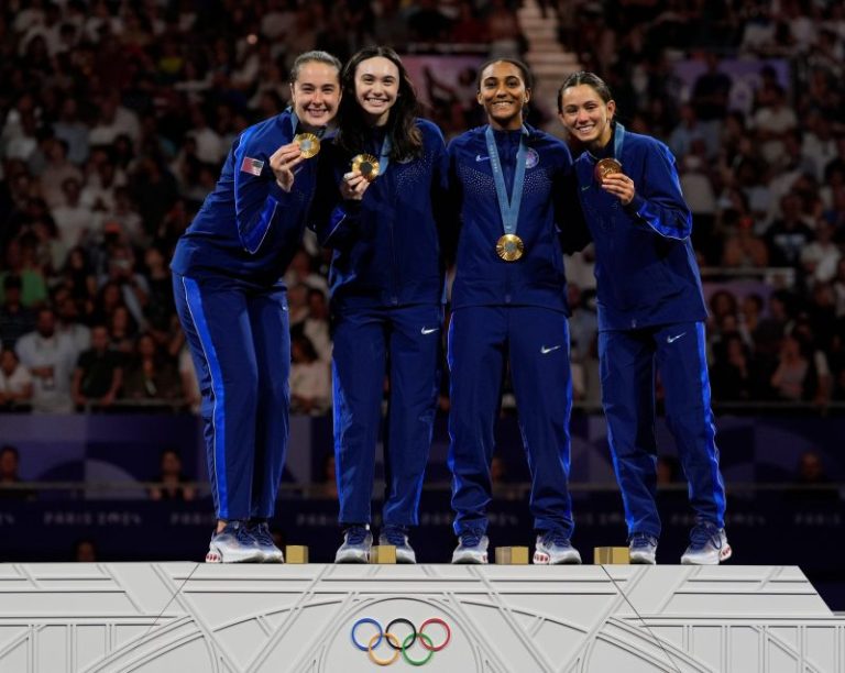 Paris Olympics highlights: US stars make history on big gold-medal day