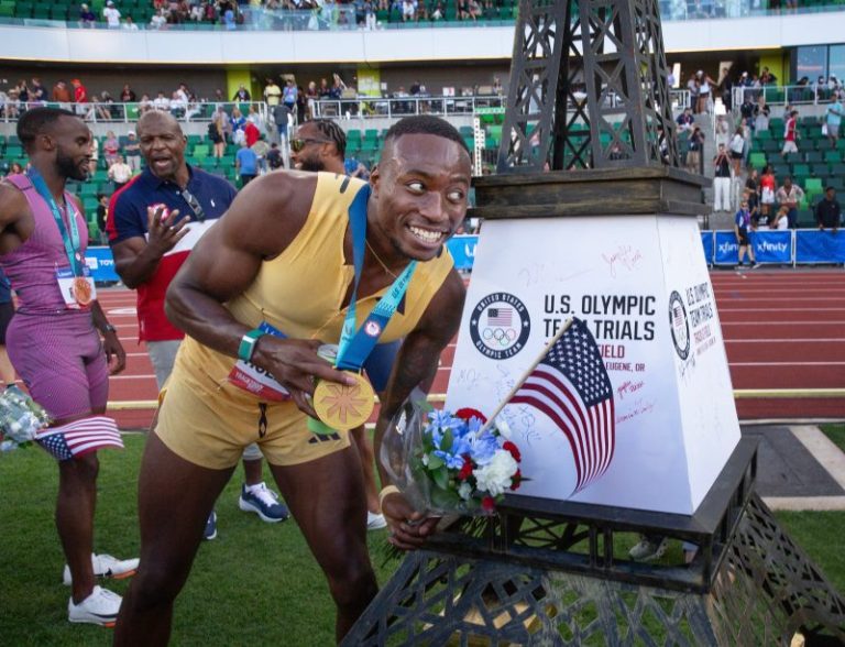 USA hurdler Grant Holloway seeks redemption in Paris