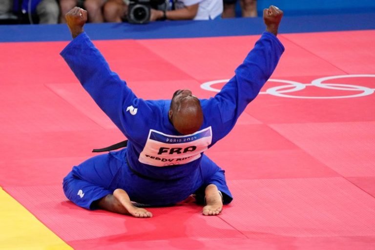 ‘Le Plus Grand’: Riner lives out dream of gold at his home Games