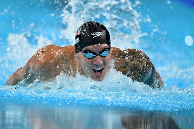 Caeleb Dressel isn’t the same swimmer he was in Tokyo, and that’s OK