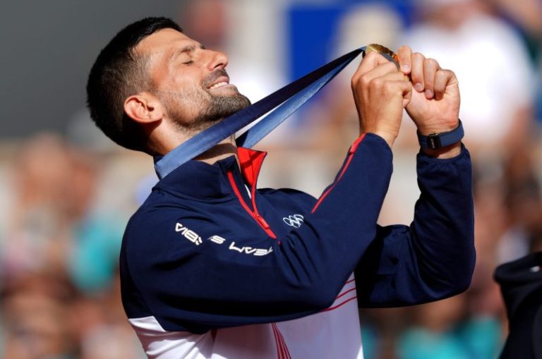 At 37, Djokovic calls gold for Serbia his greatest achievement