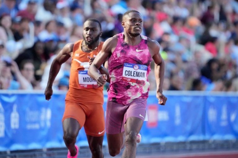 After years of waiting, Christian Coleman gets shot at medal