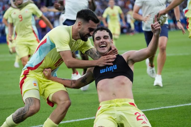 Spain fights off France in extra time for men’s soccer gold