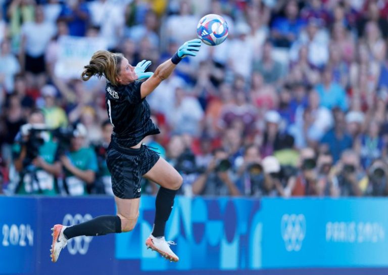 USWNT’s Alyssa Naeher was unflappable in Olympic gold medal match
