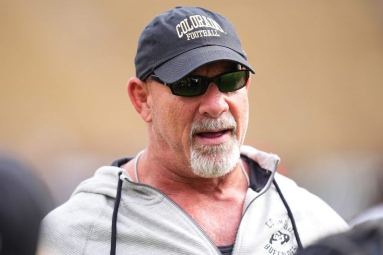 Goldberg on sideline to watch son play for Colorado in season opener