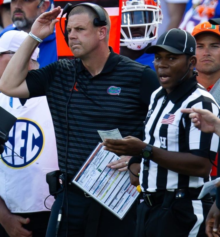 Florida coach dismisses criticism from ‘some guy in his basement’