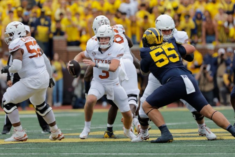 No. 3 Texas gives karma day off by smashing No. 9 Michigan