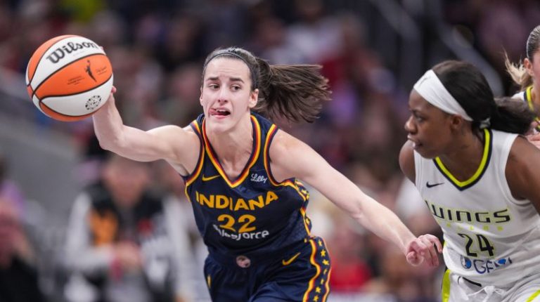 Fever star Caitlin Clark breaks WNBA rookie scoring record vs. Wings