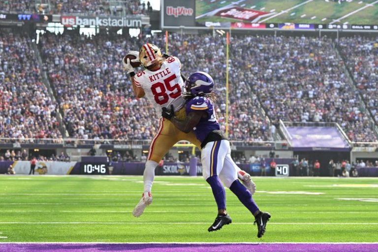 Fantasy football tight end rankings for Week 3: Here Kittle, Kittle